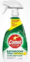 3-Pack Comet Ultra Bathroom Spray Cleaner Fresh Lemon Ultra Deep Clean, 32 oz - $28.76