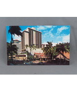 Vintage Postcard - Kalakaua Avenue Waikiki - Hawaiian Service Inc. - £11.80 GBP