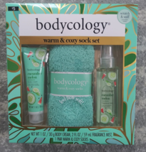 Bodycology Cucumber Melon Warm &amp; Cozy Socks Set - £5.59 GBP