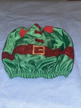 Puppy Dog Pet Christmas Elf Costume 1 Pc Size XS/S By Simply Dog Holiday Wear - £4.01 GBP