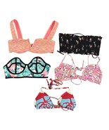 Bikini Top Lot of 5 Size XS Aerie J. Crew Xhilaration No Boundaries Swim... - $455.28 MXN