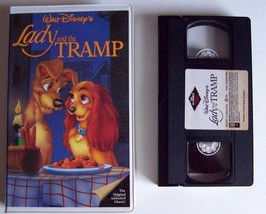 Disney Lady And The Tramp Black Diamond Classic Vhs 1987 Excellent Original Box - £31.44 GBP