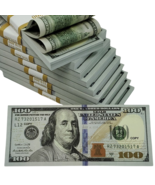 Realistic Prop Cash 250pcs $100 Notes for YouTube, TikTok, TV and Film S... - $76.29 CAD