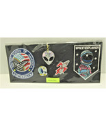 Astro pack Iron-on patches, Sliens, Space Explorer, Astronaut, Space Pilot - £7.10 GBP