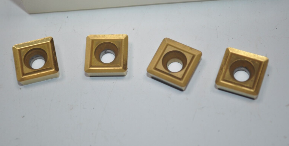 Lot of 4 MSC SPGH433 HF TCN55 Carbide Turning Inserts - $39.59