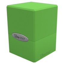 Ultra Pro Deck Box: Satin Cube: Lime Green - £11.32 GBP
