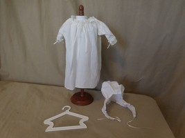 American Girl Doll Felicity Nightgown Shift  &amp; Night Cap  + Hanger Pleas... - $42.59