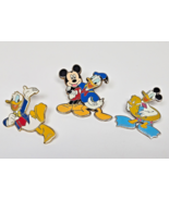 MISSING PIN BACKS Donald Duck &amp; Mickey Mouse Disney Collectible Lapel Pi... - $9.95
