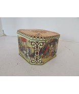 NUTTALL RILEY TOFFEE ENGLAND CANDY TIN 3-7/8&quot; SQ HALIFAX YORKSHIRE 1700&#39;... - $6.88