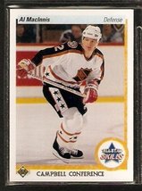 Calgary Flames Al MacInnis 1990 Upper Deck #497 - £0.39 GBP