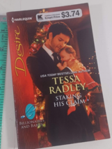 staking his claim by tessa radley harlequin novel fiction paperback good - £4.63 GBP