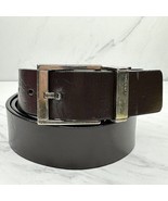 Calvin Klein Black and Brown Reversible Belt Size 38 Mens - $12.86