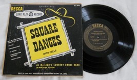 Al MacLeod&#39;s Country Dance Band-Square Dances-Ed Durlacher-Decca 10 inch... - £9.94 GBP