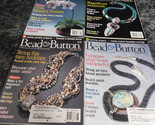 Bead and Button Magazines lot of 10 Years 2001-2003 - £12.58 GBP