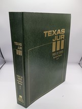 Texas JUR Table of Cases Ed. Numeric Names A-F - $20.96 CAD