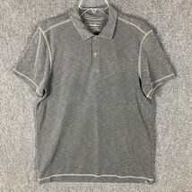 Eddie Bauer Polo Men&#39;s Large Active Gray Tencel Lyocell Blend Adults L - $219.15 MXN