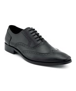 Asher Green Mens Genuine Leather Perforated Wingtip Oxfords Dress Shoes ... - £49.45 GBP