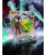Dino-Webs Miles &quot;Spin&quot; Morales &amp; Electrosaurus 4-Inch Acton Figure 2-Pack - $13.85