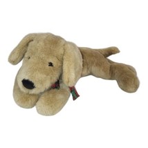 Vtg American Wego Plush Puppy Dog Laying Golden Retriever Stuffed Animal 18” - £10.56 GBP