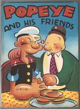 Popeye and His Friends #2114 1937-EC Segar art-includes dust jacket-VG- - £522.72 GBP