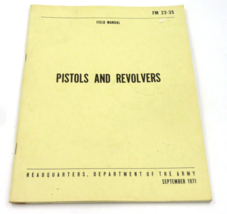 Army Manual~Pistols and Revolvers~FM 23-35 (1971) - $273.94 MXN