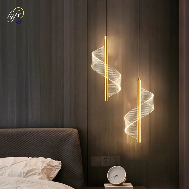 Nordic LED Pendant Lights Indoor Lighting Hanging Lamp For Home Bedside ... - $34.39+