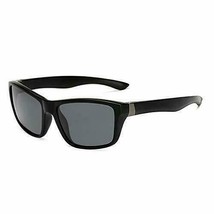 Unisex Luxury Polarized Sun Glasses for Driving Men Retro Cl Black / Gray - £9.45 GBP