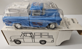 ERTL 1/25th 1955 pickup truck Bank Tiny Lund Fish Camp NOS c1993 - £18.17 GBP