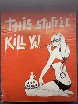 This Stuff’ll Kill Ya Original Movie Press Kit Poster 1971 Drama Cult Cl... - $123.75
