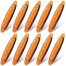 Luces Para Trailer LED Traila Remolques Camiones Truck Luz Leds 10pak Am... - $14.08