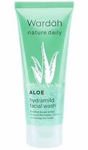 WARDAH Nature Daily Aloe Hydramild Facial Wash 100ml -Gel facial wash, n... - £23.92 GBP