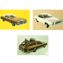 Ford 1974 Mustang II Country Squire LTD Brougham Vtg 3 Dealer Postcard Bundle - £13.82 GBP
