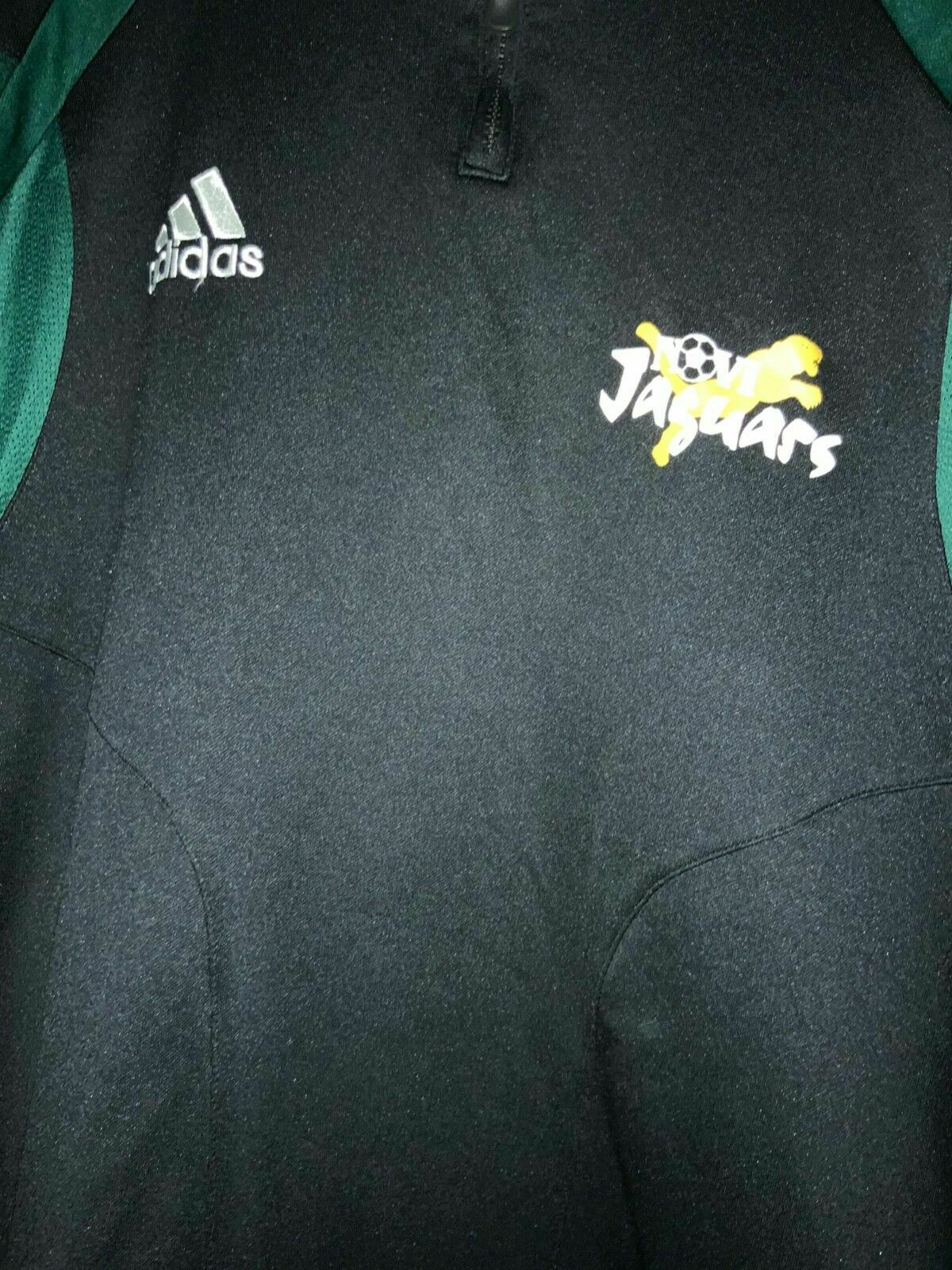 Adidas  Novi Jaguars Long Sleeves Full Zipped Jersey Jacket Men’s Size XL Item image 3