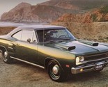 1969 Dodge Hemi Coronet RT Antique Muscle Car Fridge Magnet Large 5&quot;x3&quot; NEW - $3.87