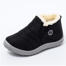 Tweight winter shoes women ankle botas mujer waterpoor snow boots female slip on casual thumb200
