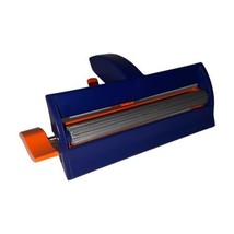 Fiskars Paper Crimper Tool, Scrapbooking Orange and Blue Excellent Condition - $18.37