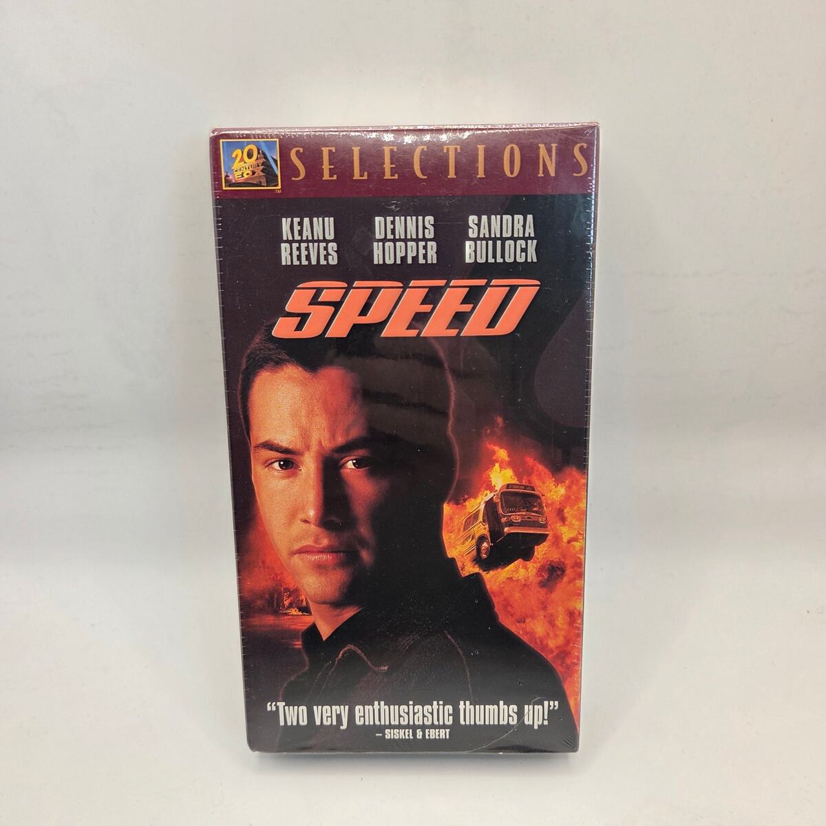 Speed VHS Sealed 20th Century Fox Selections Keanu Reeves Sandra Bullock - $5.99