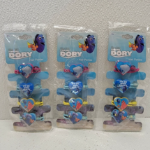 12pcs Disney Pixar Finding Dory Girls Hair Ponies / Ties. Nemo Fish Hearts - £6.03 GBP