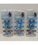 12pcs Disney Pixar Finding Dory Girls Hair Ponies / Ties. Nemo Fish Hearts - £6.05 GBP