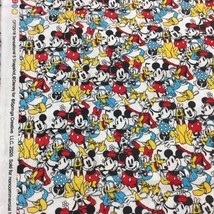 Disney Fabric Sensational 6 Snapshot Mickey Springs Creative BTY By The ... - £9.43 GBP