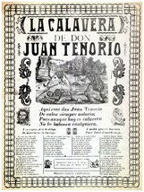 4218.La calavera de don Juan Tenorio.news cliping.POSTER.decor Home Office art - £13.51 GBP+
