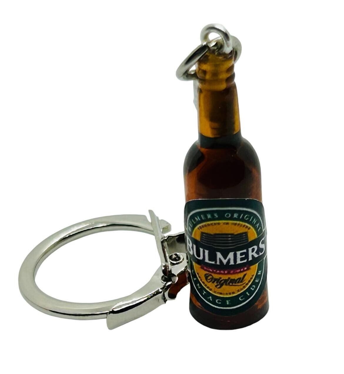 Handmade CIDER BOTTLE KEYRING fab GIFT BAG miniature KEYCHAIN gift MINI ... - $9.26