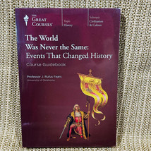 Great Courses The World Was Never The Same 6 DVDs 36 Lectures &amp; Guidebook - $14.80