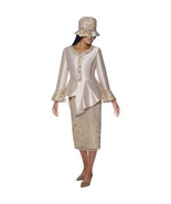 GMI  Peplum Church Dress   Embroidered formal two-piece Plus-size skirt ... - $2,613.11 MXN
