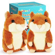 Toddler Toys For Age 3+ Baby Kids -Talking Hamster Repeats What You Say Early Ed - £31.45 GBP