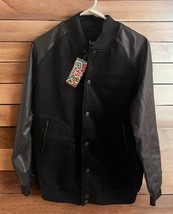 NWT Womens Whatlees Size XXL Black Zip Up long Sleeve Casual Bomber Jack... - £22.99 GBP