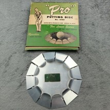 Vintage 1950s &quot;Pro&quot; Putting Disc No. 2100 Golf Practice Putt Original Box  - $14.03