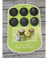 NEW Wilton Easter Egg 12 Cavity Cookie Pan Bunny Rabbit, Flowers, Butterfly - €9,51 EUR