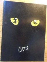 Cats Theatre Program 1990 London 4th National Company Tour Andrew Webber... - $29.50