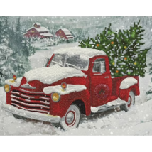 DIAMOND DOTZ® Christmas Trees Special Edition Diamond Painting Kit - $18.80
